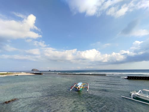 バリ島チャンディダサの景色