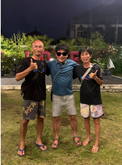 バリ島で２０年ぶりの再会をするバリ島くらげ村カズカナとイリちゃん