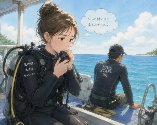 ダイビング前日、実はちょっと行きたくなくなる人へ｜不安になるのは