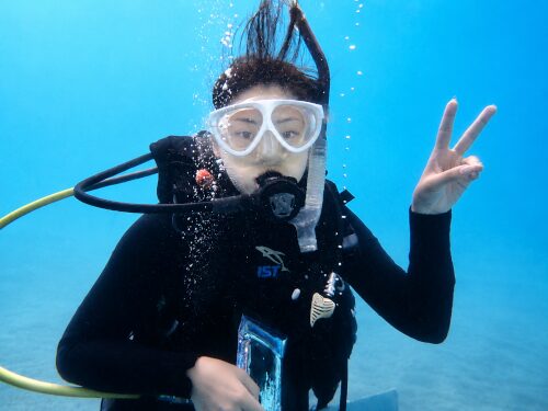 女性一人旅で1年半ぶりのバリ島ダイビングを楽しむブランクダイバー