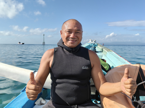 バリ島のフリーランスダイビングガイドのDasunaさん