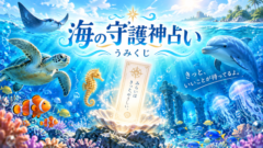 海の守護神占い「うみくじ」｜海の生き物から守護神を占うバリ島くらげ村のお遊びコンテンツ